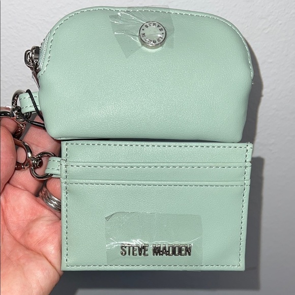 Steve Madden | Wristlet Purse and Card Holder Set